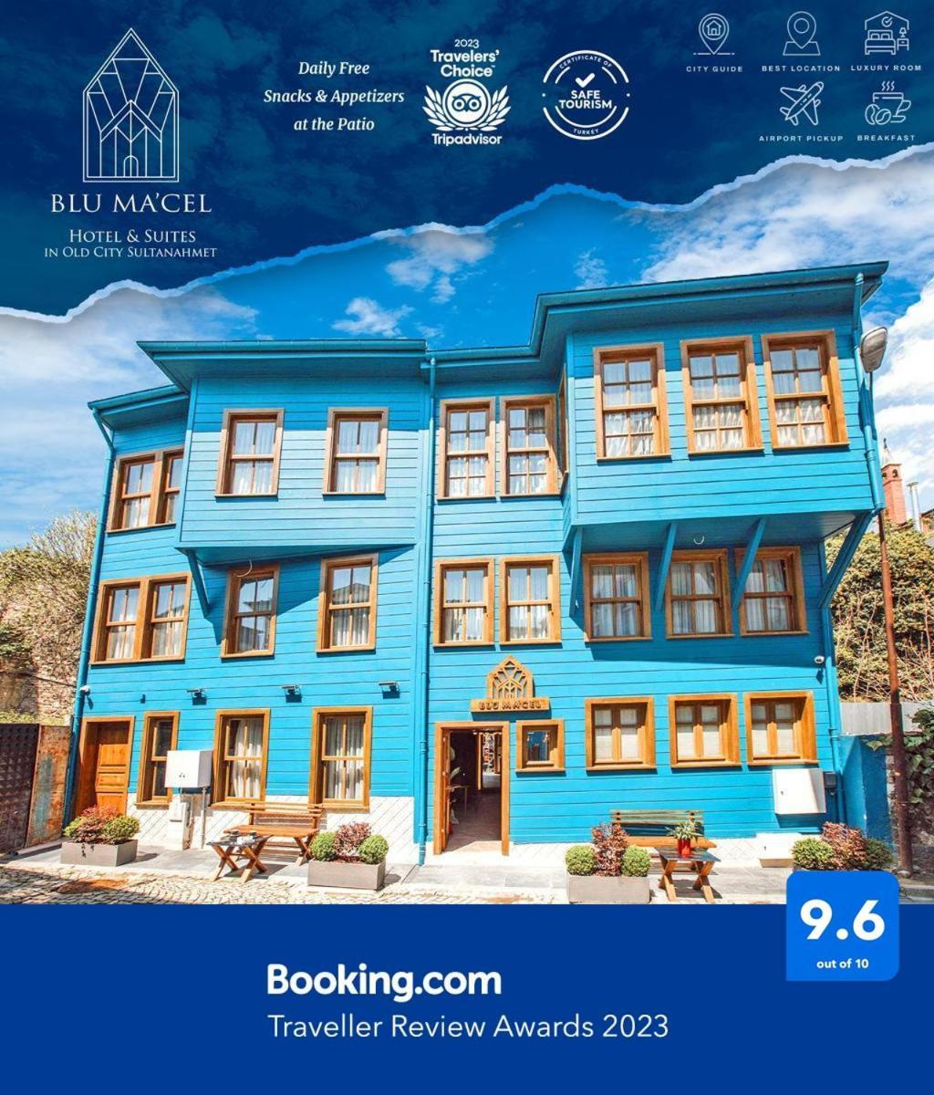 Blu Macel Hotel & Suites -Old City Sultanahmet Istanbul Exterior foto