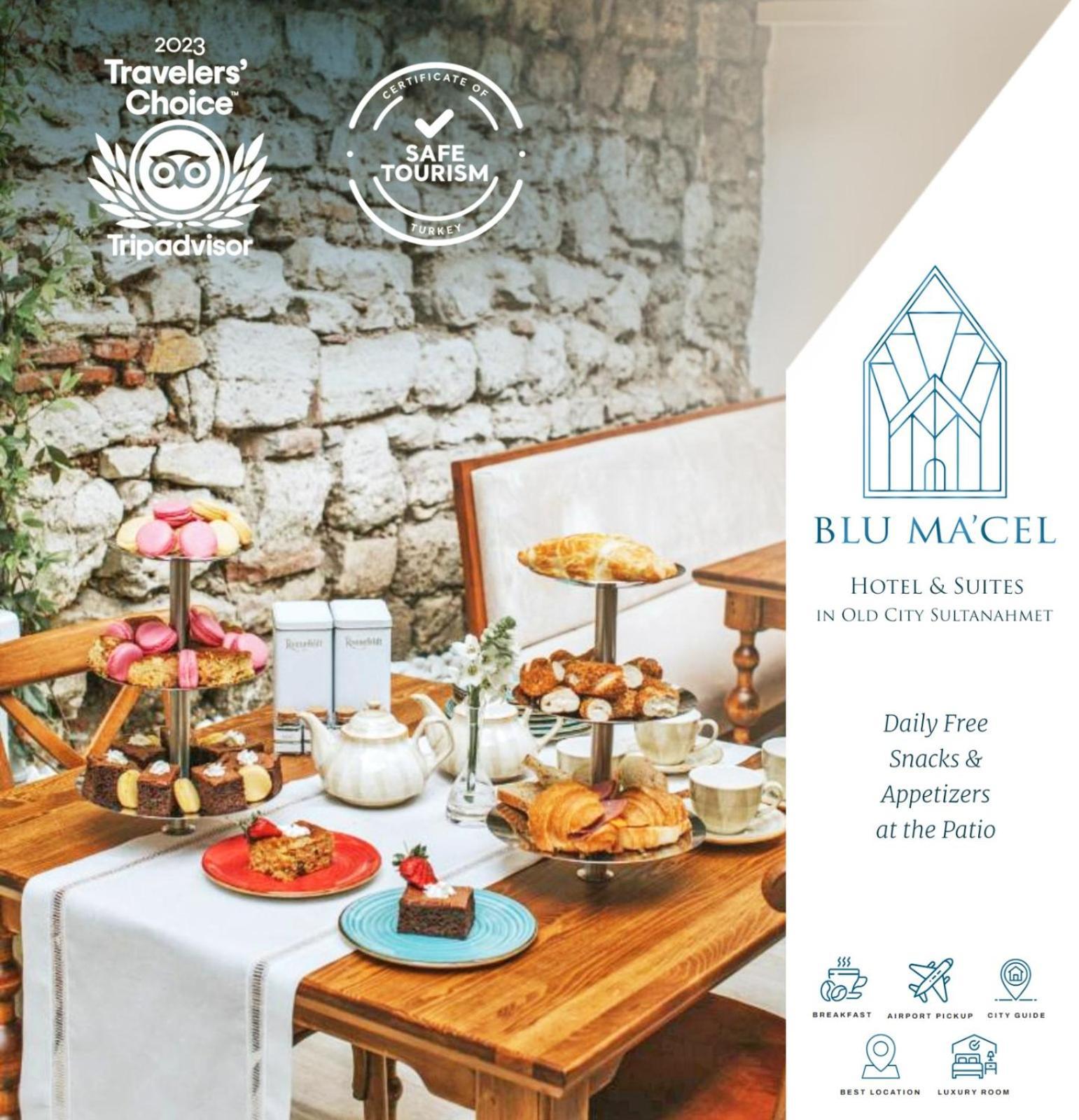 Blu Macel Hotel & Suites -Old City Sultanahmet Istanbul Exterior foto